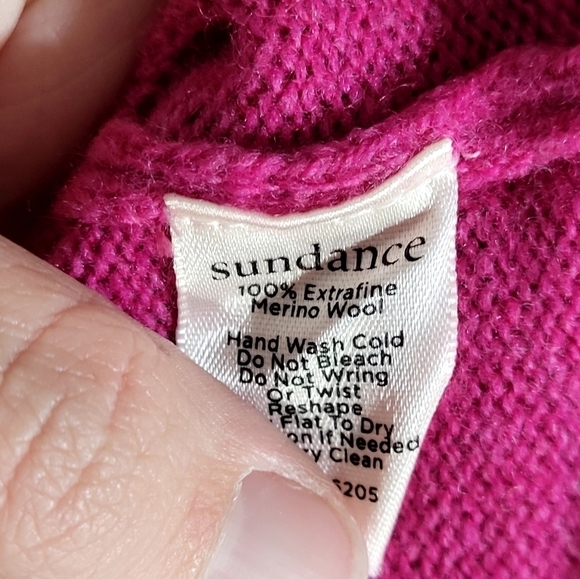 Sundance 100% Merino Wool Sweater - Picture 3 of 7